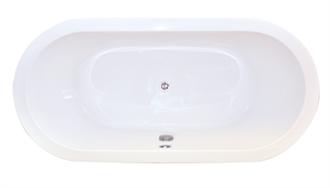 Oasis 6632 66 Inch Free Standing Side Drain Whirlpool, Air, Combination Bathtub