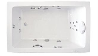 Zen 6648 Drop In or Free Standing  Whirlpool Bathtub Combination Tub and Air Tub