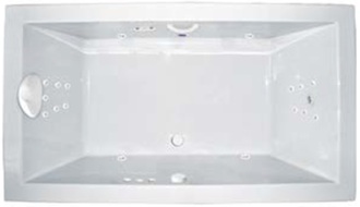 Zen 7236 SD Drop In or Free Standing  Whirlpool Bathtub Combination Tub and Air Tub